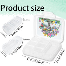 Load image into Gallery viewer, Tree Rhinestones Pill Storage Box Diamond Painting Pill Case for Art Craft