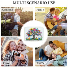 Load image into Gallery viewer, Tree Rhinestones Pill Storage Box Diamond Painting Pill Case for Art Craft