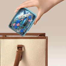 Load image into Gallery viewer, Flowers Birds Pond Rhinestones Pill Storage Box Diamond Painting Pill Case