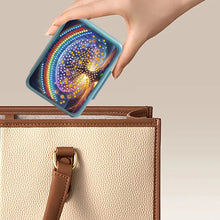 Load image into Gallery viewer, Rainbow Tree Pill Storage Box Diamond Painting Pill Case for Art Craft