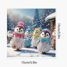 Load image into Gallery viewer, 12Pcs Xmas Diamond Painting Greeting Card Set for Festivals and Celebrations