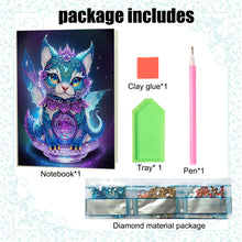 Load image into Gallery viewer, DIY Diamond Painting Notebook 50 Pages A5 Diamond Art Diary Book (Cat A)