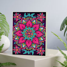 Load image into Gallery viewer, DIY Diamond Painting Notebook 50 Pages A5 Diamond Art Diary Book (Flower)