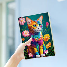 Load image into Gallery viewer, DIY Diamond Painting Notebook 50 Pages A5 Diamond Art Diary Book (Cat C)