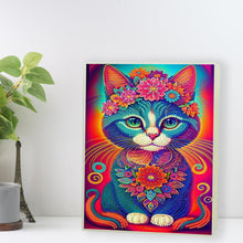 Load image into Gallery viewer, DIY Diamond Painting Notebook 50 Pages A5 Diamond Art Diary Book (Cat D)