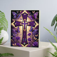 Load image into Gallery viewer, DIY Diamond Painting Notebook 50 Pages A5 Diamond Art Diary Book (Cross)