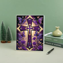 Load image into Gallery viewer, DIY Diamond Painting Notebook 50 Pages A5 Diamond Art Diary Book (Cross)