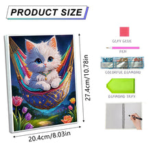 Load image into Gallery viewer, DIY Diamond Painting Notebook 50 Pages A5 Diamond Art Diary Book (Cat E)