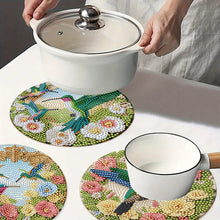 Load image into Gallery viewer, 4pcs DIY Diamond Dot Kits Hummingbird Diamond Crafts Projects for Beginners