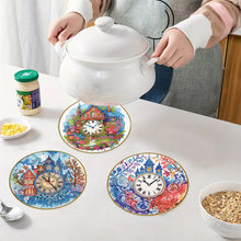 Load image into Gallery viewer, 4pcs DIY Diamond Dot Kits Clock Tower Diamond Crafts Projects for Beginners