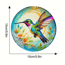 Load image into Gallery viewer, 4pcs DIY Diamond Dot Kits Hummingbirds Diamond Crafts Projects for Beginners