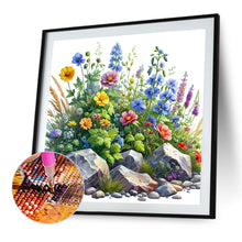 Load image into Gallery viewer, Diamond Painting - Full Round - Flower Bush (30*30CM)