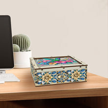 Load image into Gallery viewer, Diamond Art Storage Case Wooden Diamond Painting Container Box (Hummingbird)