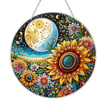 Load image into Gallery viewer, 2D Flat DIY Diamond Art Pendant Diamond Painting Set Home Wall Decor (Sunflower)