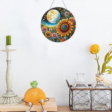 Load image into Gallery viewer, 2D Flat DIY Diamond Art Pendant Diamond Painting Set Home Wall Decor (Sunflower)