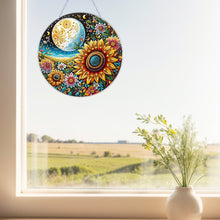 Load image into Gallery viewer, 2D Flat DIY Diamond Art Pendant Diamond Painting Set Home Wall Decor (Sunflower)