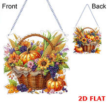 Load image into Gallery viewer, 2D Flat DIY Diamond Art Pendant Diamond Painting Set Home Decor (Pumpkin Basket)