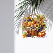 Load image into Gallery viewer, 2D Flat DIY Diamond Art Pendant Diamond Painting Set Home Decor (Pumpkin Basket)