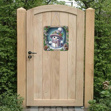 Load image into Gallery viewer, 2D Flat DIY Diamond Art Pendant Diamond Painting Set Home Wall Decor (Snowman)