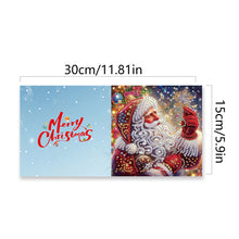 Load image into Gallery viewer, DIY Diamond Art Greeting Cards Congratulations Cards & Gifts (12pcs Christmas)