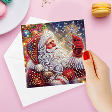 Load image into Gallery viewer, DIY Diamond Art Greeting Cards Congratulations Cards & Gifts (12pcs Christmas)