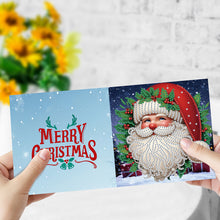 Load image into Gallery viewer, DIY Diamond Art Greeting Cards Congratulations Cards & Gifts (6pcs Christmas)