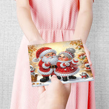 Load image into Gallery viewer, DIY Diamond Art Greeting Cards Congratulations Cards & Gifts (6pcs Christmas)