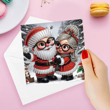 Load image into Gallery viewer, DIY Diamond Art Greeting Cards Congratulations Cards & Gifts (6pcs Christmas)