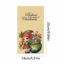 Load image into Gallery viewer, DIY Diamond Art Greeting Cards Congratulations Cards & Gifts (10pcs Christmas)