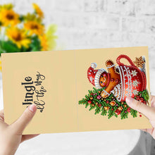 Load image into Gallery viewer, DIY Diamond Art Greeting Cards Congratulations Cards & Gifts (10pcs Christmas)