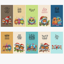 Load image into Gallery viewer, DIY Diamond Art Greeting Cards Congratulations Cards & Gifts (10pcs Birds)