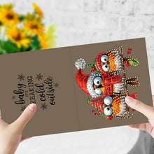 Load image into Gallery viewer, DIY Diamond Art Greeting Cards Congratulations Cards & Gifts (10pcs Birds)