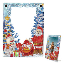 Load image into Gallery viewer, Christmas Special Shaped Diamond Painting Photo Frame for Home (Santa Claus)