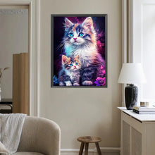 Load image into Gallery viewer, Diamond Painting - Full Round - Cat (40*50CM)