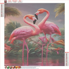 Load image into Gallery viewer, Diamond Painting - Full Round - Flamingo (40*60CM)