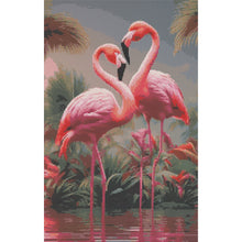 Load image into Gallery viewer, Diamond Painting - Full Round - Flamingo (40*60CM)