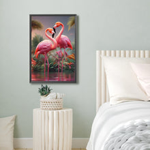 Load image into Gallery viewer, Diamond Painting - Full Round - Flamingo (40*60CM)
