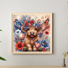 Load image into Gallery viewer, Diamond Painting - Full Round - Flower Yak (30*30CM)