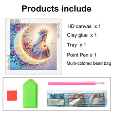 Load image into Gallery viewer, Diamond Painting - Partial Special Shaped - Religious Madonna (30*30CM)