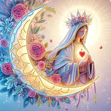 Load image into Gallery viewer, Diamond Painting - Partial Special Shaped - Religious Madonna (30*30CM)