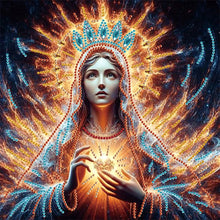 Load image into Gallery viewer, Diamond Painting - Partial Special Shaped - Religious Madonna (30*30CM)