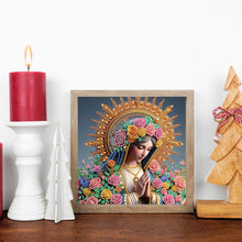 Load image into Gallery viewer, Diamond Painting - Partial Special Shaped - Religious Madonna (30*30CM)