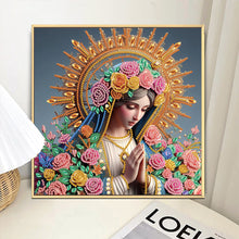 Load image into Gallery viewer, Diamond Painting - Partial Special Shaped - Religious Madonna (30*30CM)