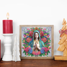 Load image into Gallery viewer, Diamond Painting - Partial Special Shaped - Religious Madonna (30*30CM)