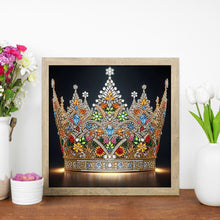 Load image into Gallery viewer, Diamond Painting - Partial Special Shaped - Gorgeous Crown (30*30CM)