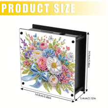 Load image into Gallery viewer, Flowers DIY Money Storage Box Diamond Painting Decors for Adults Beginners