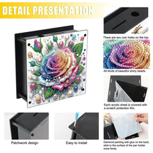 Load image into Gallery viewer, Rose DIY Money Storage Box Diamond Painting Decors for Adults Beginners