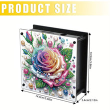 Load image into Gallery viewer, Rose DIY Money Storage Box Diamond Painting Decors for Adults Beginners