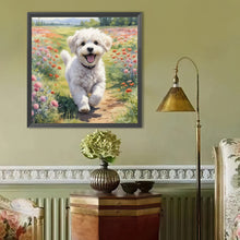 Load image into Gallery viewer, Diamond Painting - Full Round - Puppy (40*40CM)
