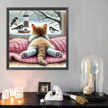 Load image into Gallery viewer, Diamond Painting - Full Round - Kitten (40*40CM)